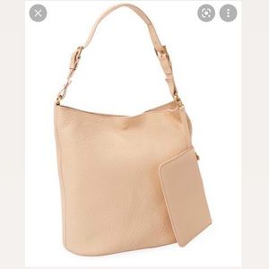 NEW Gigi New York Emma Hobo blush Scotch Leather handbag